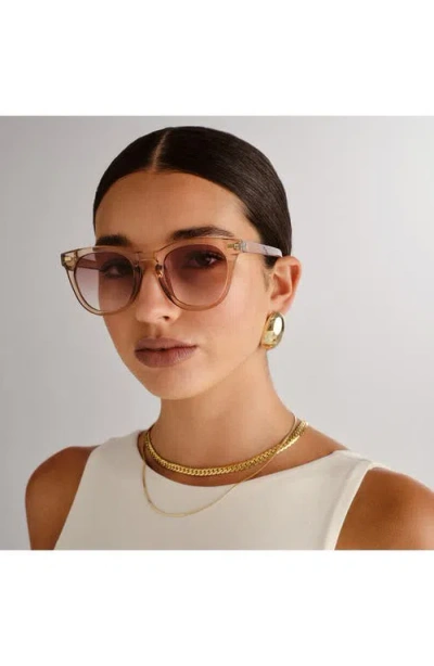 Aire Evolution 51mm Gradient Round Sunglasses