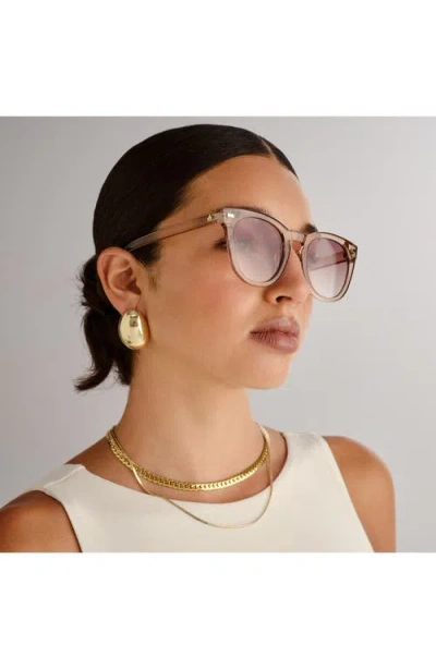 Aire Evolution 51mm Gradient Round Sunglasses