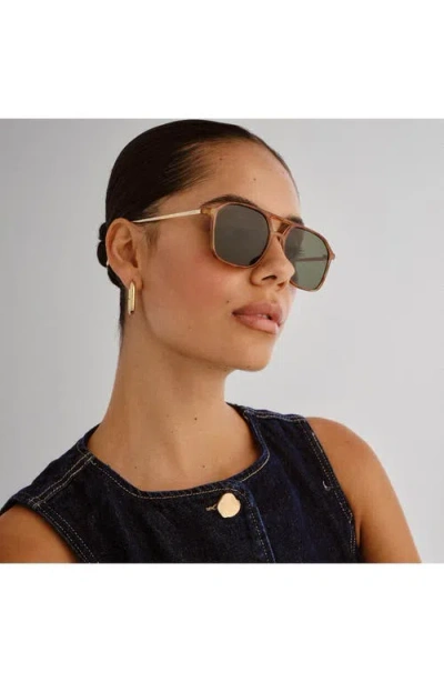 Aire Cusp 55mm Aviator Sunglasses