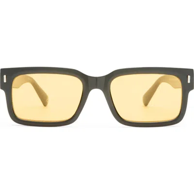 Aire Castor 51mm D-frame Sunglasses In Yellow