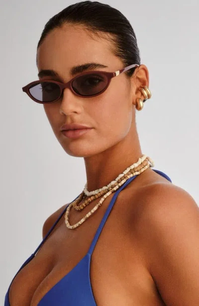 Le Specs Duskfall Sunglasses In Brown