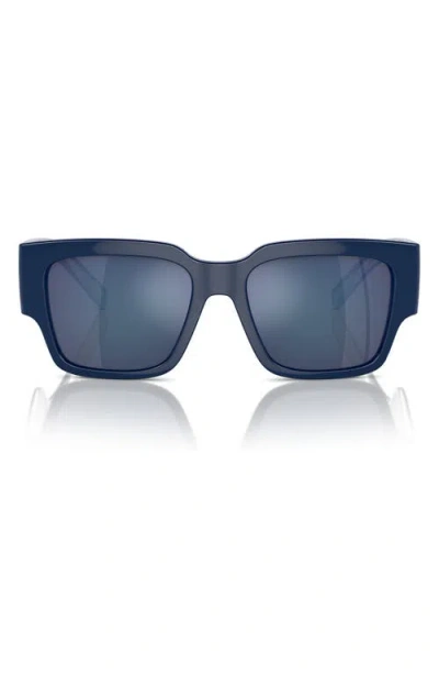 Dolce & Gabbana Square-frame Sunglasses In Blue