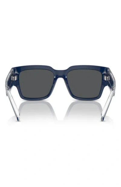 Dolce & Gabbana Square-frame Sunglasses In Blue