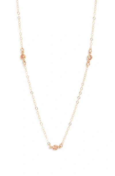 Set & Stones Birthstone Station Necklace In Multi