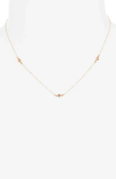 Set & Stones Birthstone Station Necklace In Multi