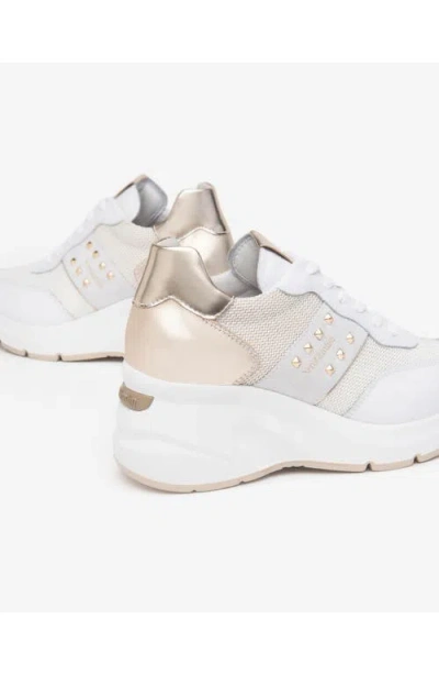 Nerogiardini Wedge Sneaker In White
