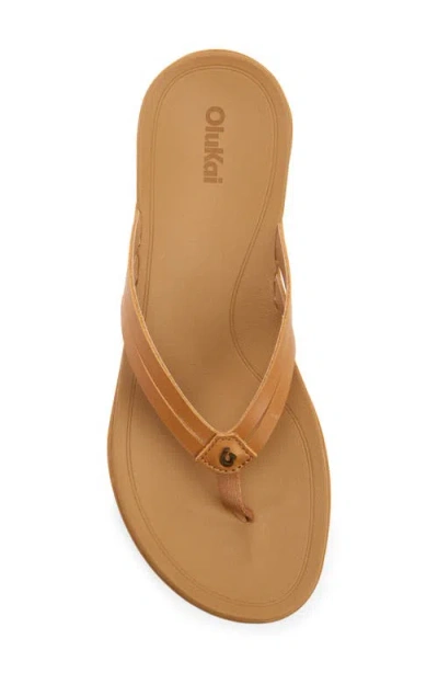 Olukai Ho Opio Hui Flip Flop In Brown