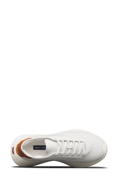 Wolf & Shepherd Toro Classic Sneaker In White