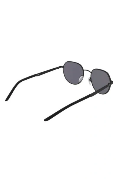 Nike Traveler Trend 52mm Round Sunglasses In Brown