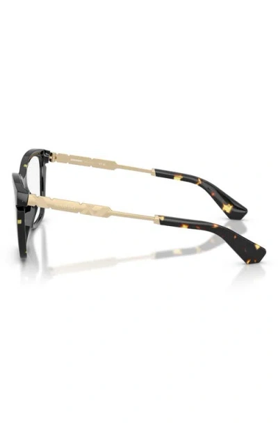 Burberry 54mm Cat Eye Optical Glasses In Multi