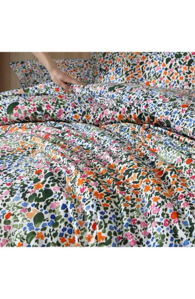 Marimekko Rantaniitty Cotton Comforter & Shams Set In Multi