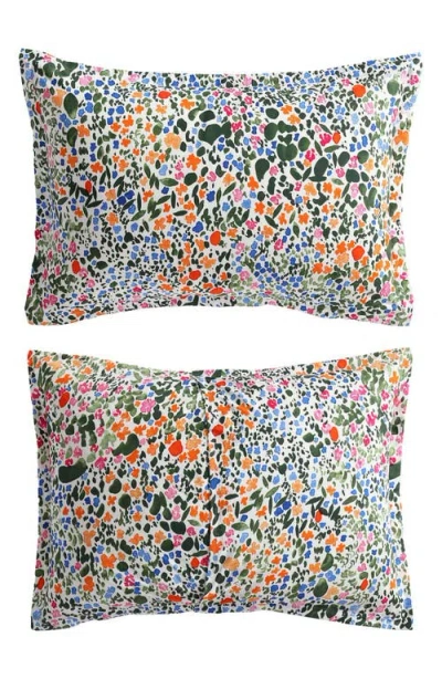Marimekko Rantaniitty Cotton Duvet Cover & Shams Set In Multi