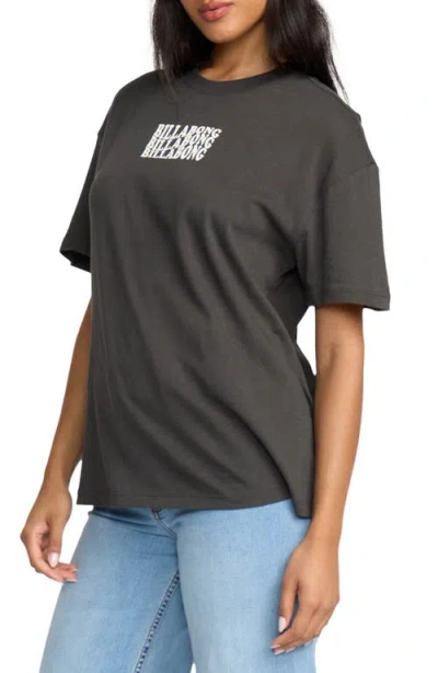 Billabong In The Beyond Cotton Graphic T-shirt In Black