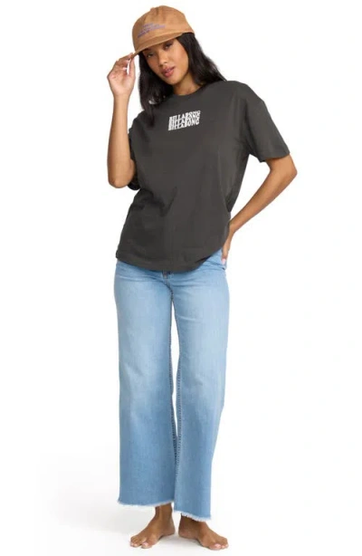 Billabong In The Beyond Cotton Graphic T-shirt In Black