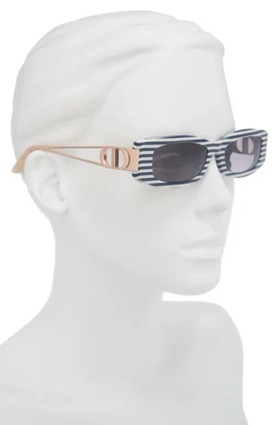 Dior 30montaigne S14i 54mm Rectangular Sunglasses In Multi