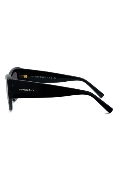 Givenchy Gv Day Rectangular Acetate Sunglasses In Black