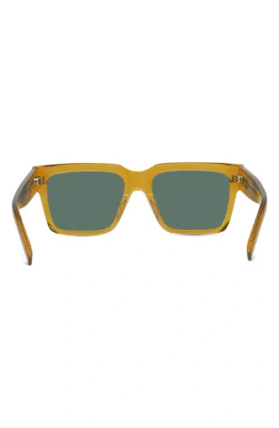 Givenchy Gv Day Square Sunglasses In Yellow