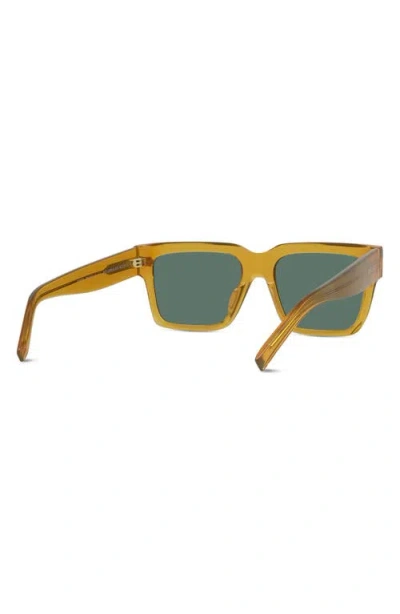 Givenchy Gv Day Square Sunglasses In Yellow