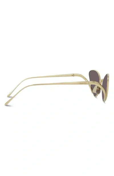 Loewe Lunettes De Soleil Shooting Star En Acier Inoxydable In Purple