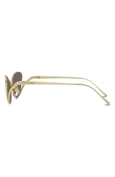 Loewe Lunettes De Soleil Shooting Star En Acier Inoxydable In Purple