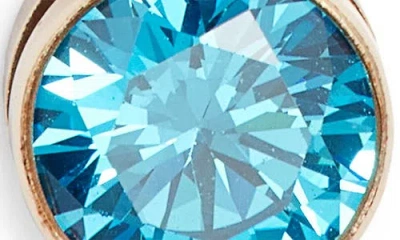 Set & Stones Birthstone Pendant Necklace In Gold