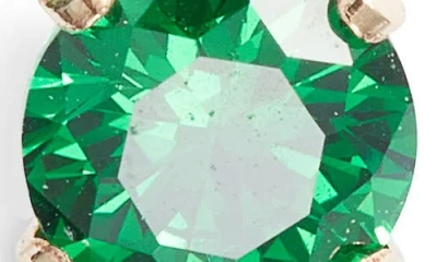 Set & Stones Birthstone Stud Earrings In Green