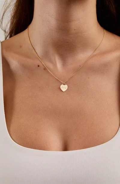 Set & Stones Alice Angel Numbers Pendant Necklace In Gold