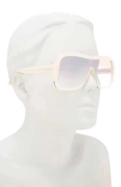 Dezi Afters Shield Sunglasses In Pink