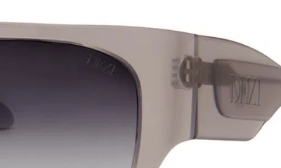 Dezi Blockdt 127mm Oversize Shield Sunglasses In Black