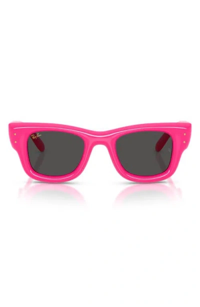 Ray Ban Ray-ban 47mm Small Square Sunglasses In Pink