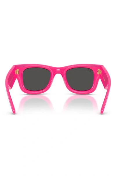 Ray Ban Ray-ban 47mm Small Square Sunglasses In Pink