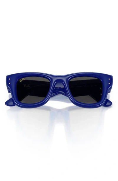 Ray Ban Ray-ban 47mm Small Square Sunglasses In Blue