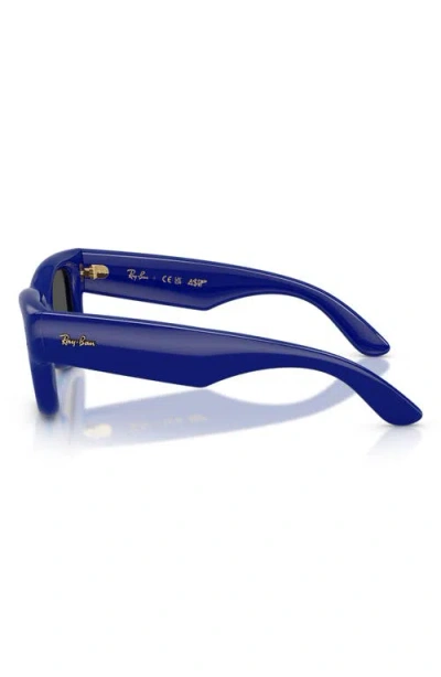 Ray Ban Ray-ban 47mm Small Square Sunglasses In Blue