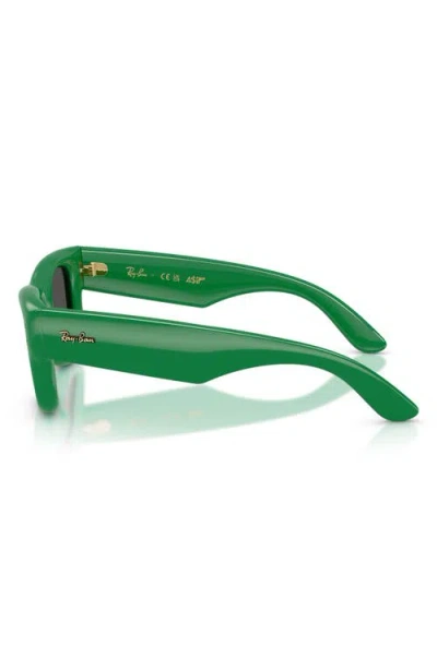 Ray Ban Ray-ban 47mm Small Square Sunglasses In Green
