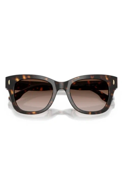 Tory Burch Tortoiseshell Square Sunglasses In Multi