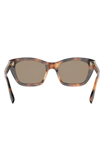 Fendi Forever  54mm Rectangular Sunglasses In Multi