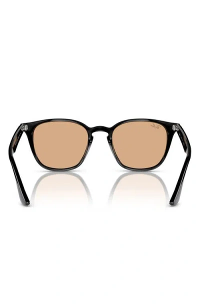 Ray Ban Ray-ban 66mm Square Sunglasses In Black