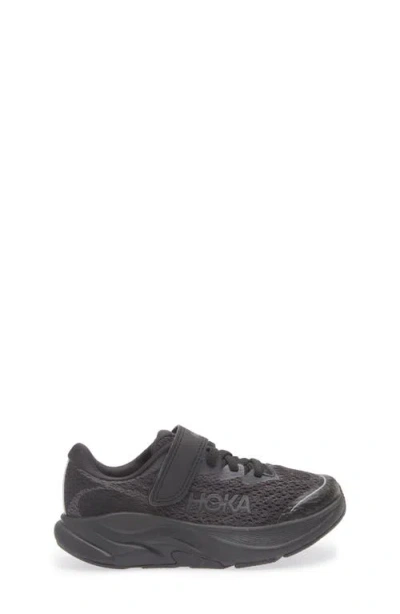 Hoka Kids' Rincon 4 Running Sneaker In Black