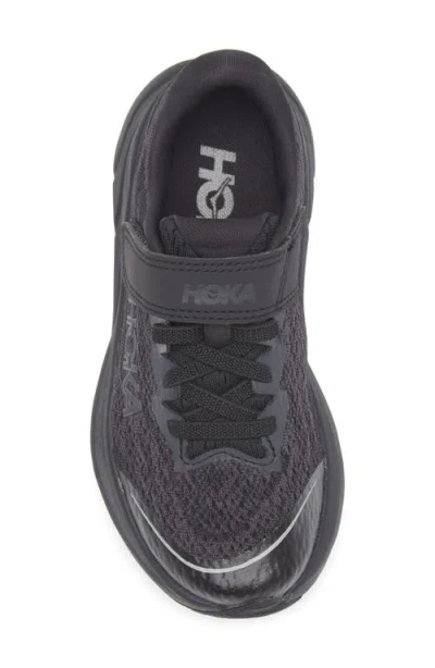 Hoka Kids' Rincon 4 Running Sneaker In Black