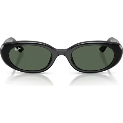 Ray Ban Ray-ban 53mm Pillow Sunglasses In Black