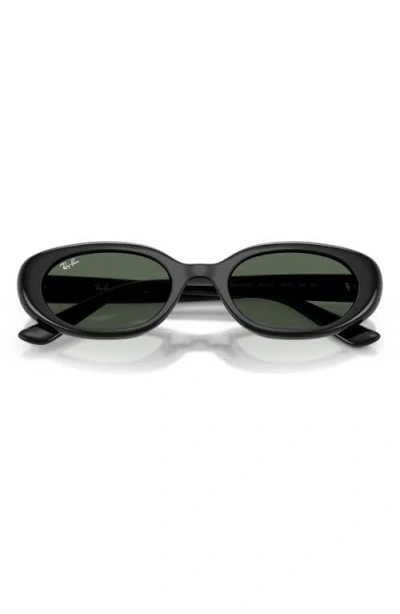 Ray Ban Ray-ban 53mm Pillow Sunglasses In Black