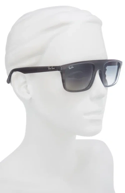 Ray Ban Ray-ban 57mm Gradient Square Sunglasses In Multi