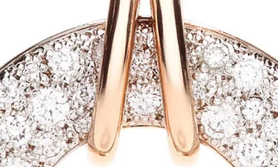 Pomellato Iconica Diamond Pendant Necklace In Gold