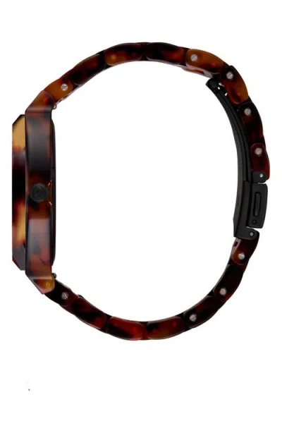 Nixon Time Teller Acetate Bracelet Watch, 40mm In Multi