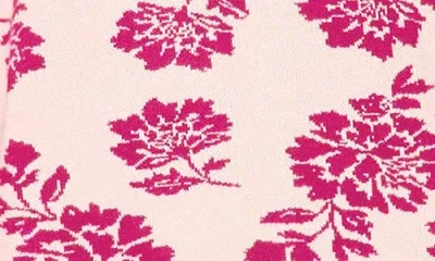 Gibsonlook Relaxed Fit Intarsia Sweater In Pink