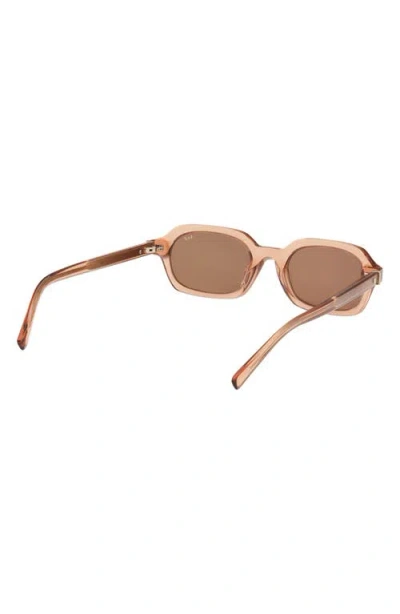 Abercrombie & Fitch 50mm Oval Sunglasses In Neutral