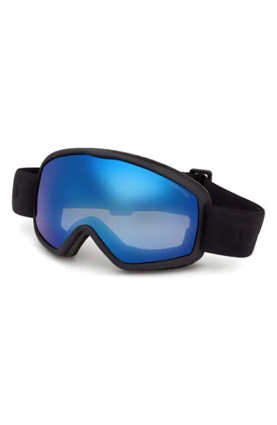 Tom Ford Mirrored Ski Mask In Blue