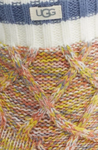 Ugg(r) Deedee Fleece Lined Quarter Socks In Neutral