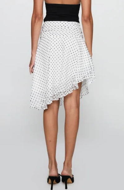 Princess Polly Layered Asymmetric Skirt In White