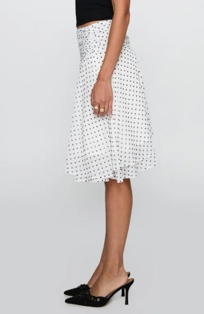 Princess Polly Layered Asymmetric Skirt In White
